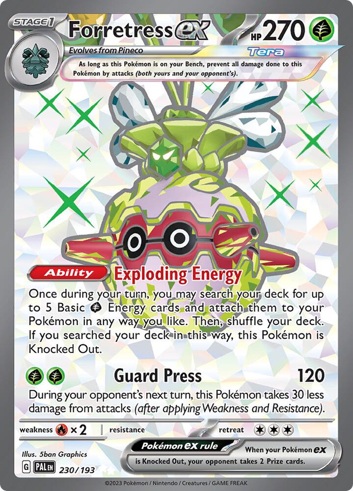 Forretress ex - 230/193 card image