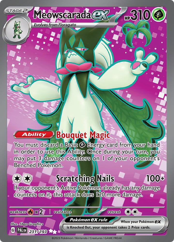 Meowscarada ex - 231/193 card image
