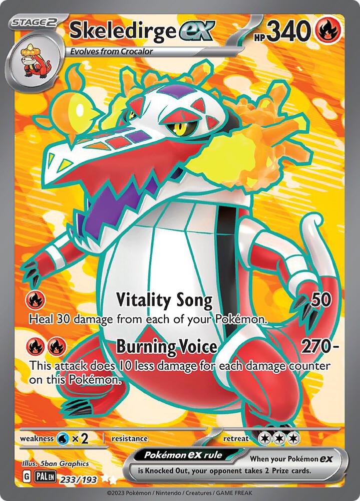 Skeledirge ex - 233/193 card image