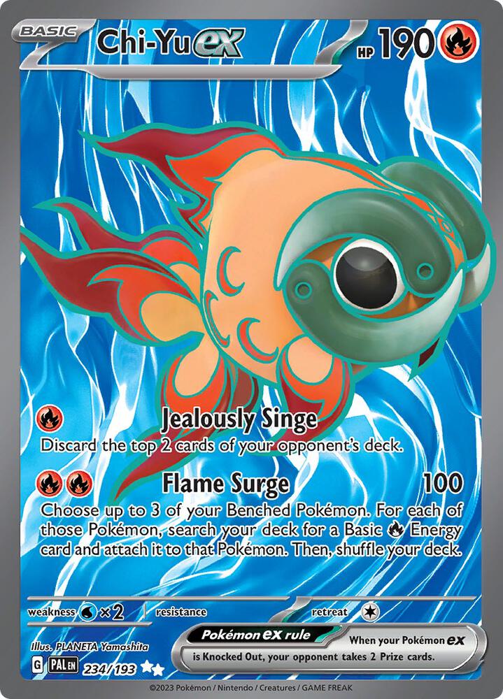Chi-Yu ex - 234/193 card image