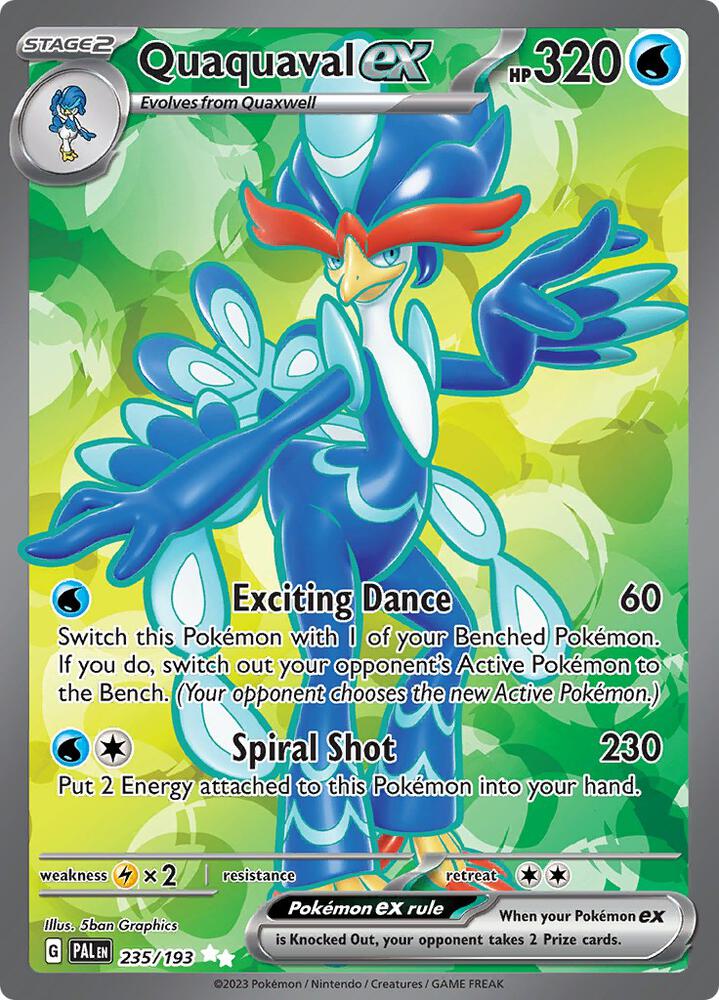 Quaquaval ex - 235/193 card image