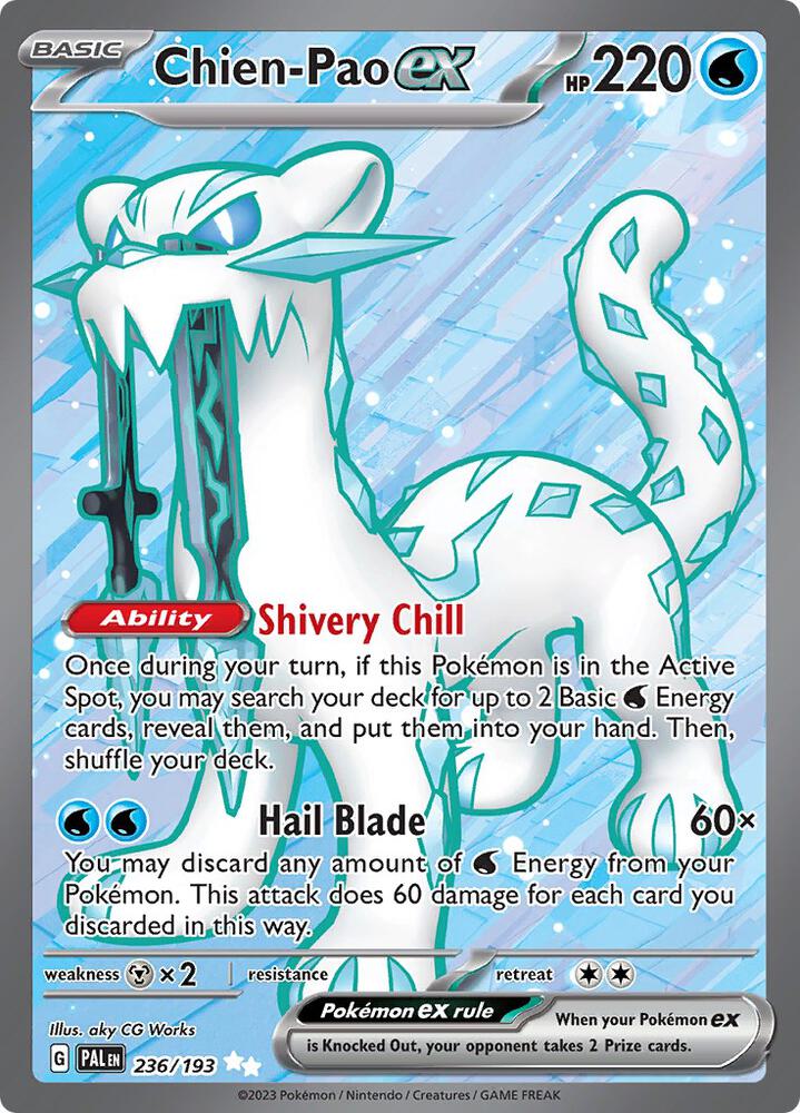 Chien-Pao ex - 236/193 card image