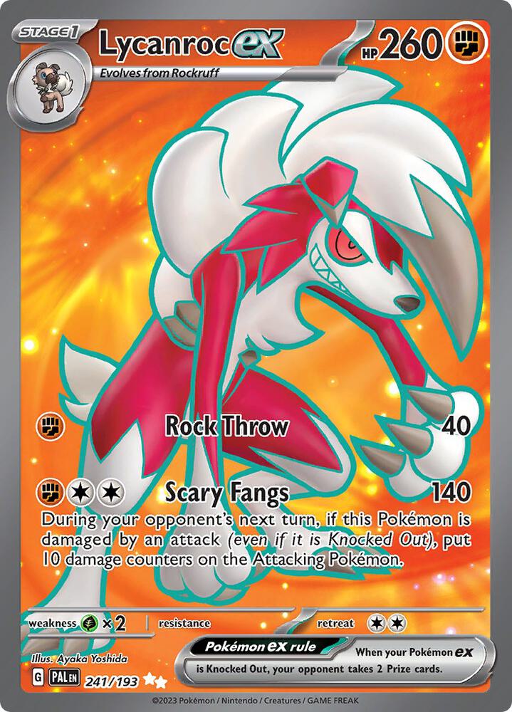 Lycanroc ex - 241/193 card image