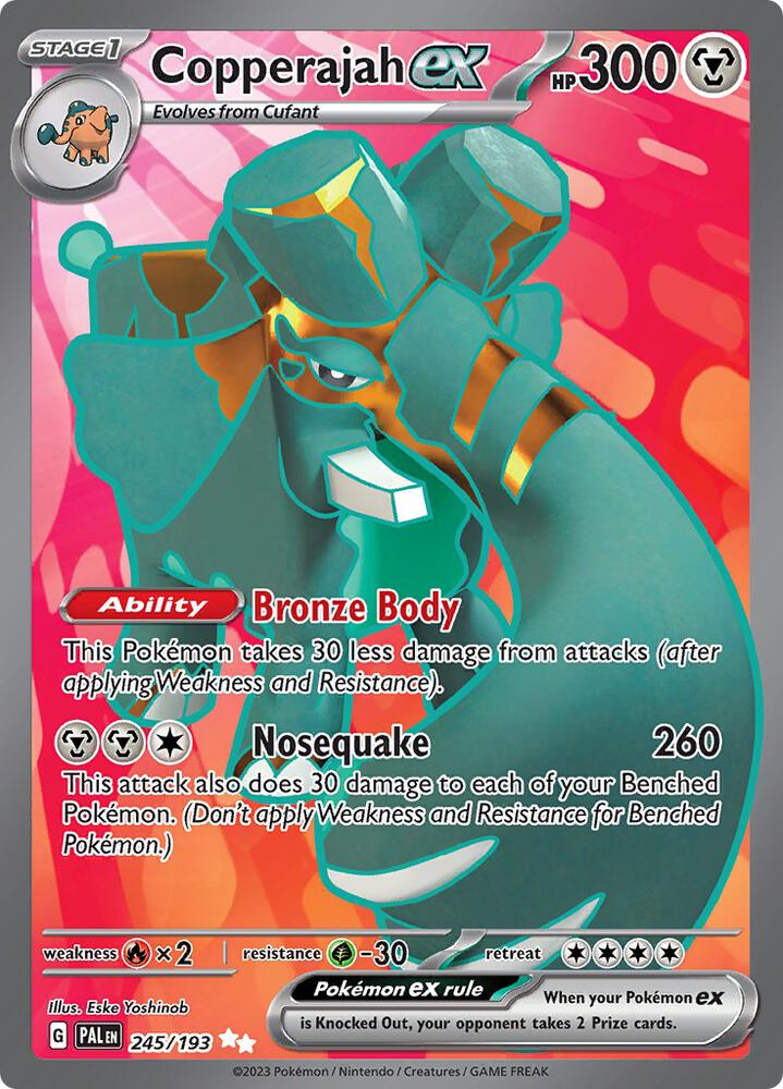 Copperajah ex - 245/193 card image
