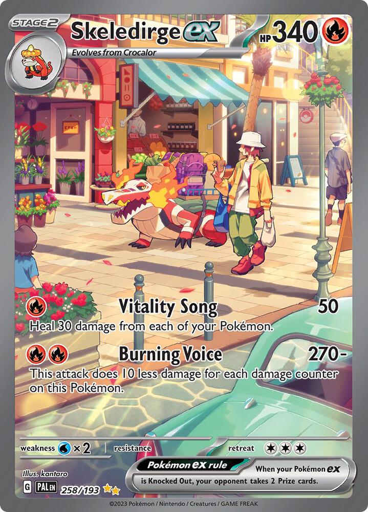 Skeledirge ex - 258/193 card image