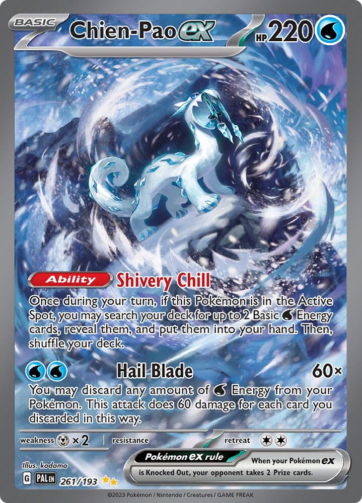 Chien-Pao ex - 261/193 card image