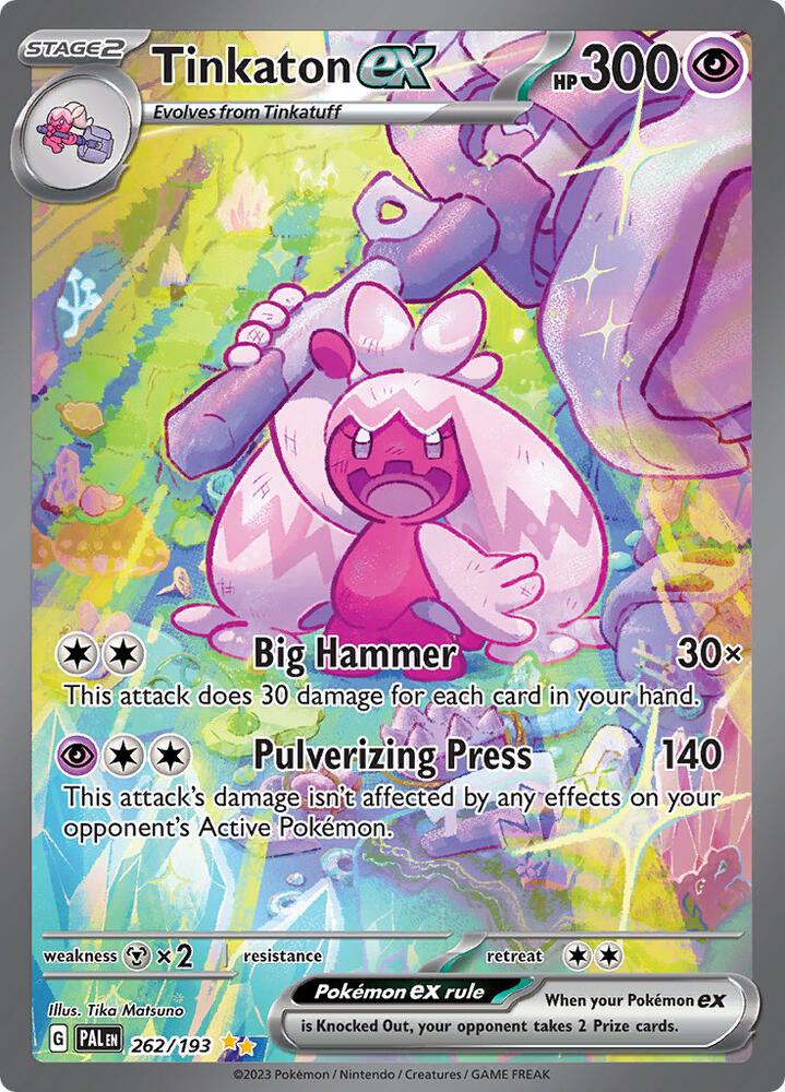 Tinkaton ex - 262/193 card image