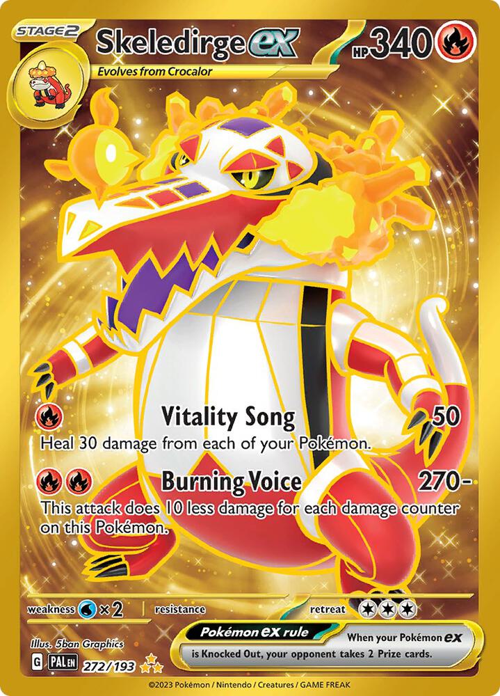 Skeledirge ex - 272/193 card image
