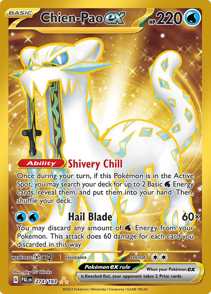 Chien-Pao ex - 274/193 card image