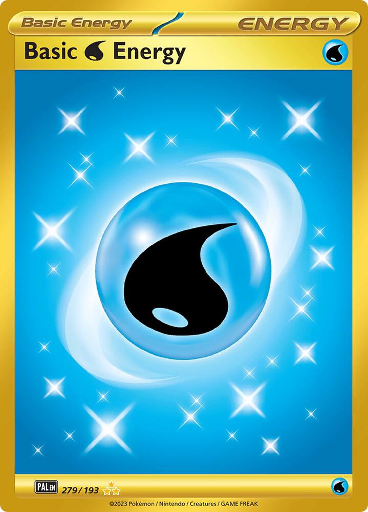 Basic Water Energy - 279/193 card image