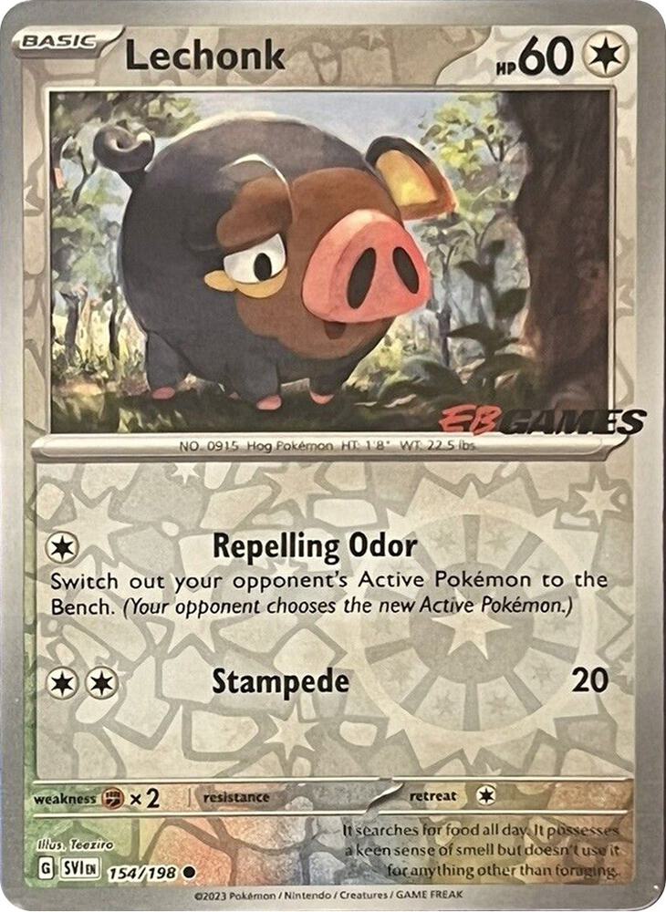Lechonk - 154/198 (EB Games Promo) card image