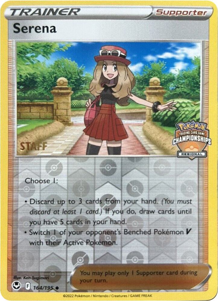 Serena - 164/195 (Regional Championships) [Staff] card image