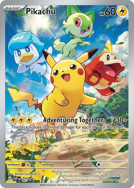 Pikachu - 027 card image