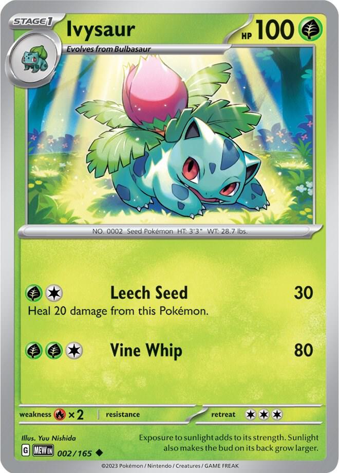 Ivysaur - 002/165 card image