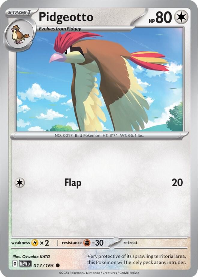 Pidgeotto card image
