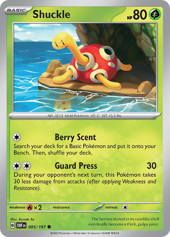 Shuckle card image