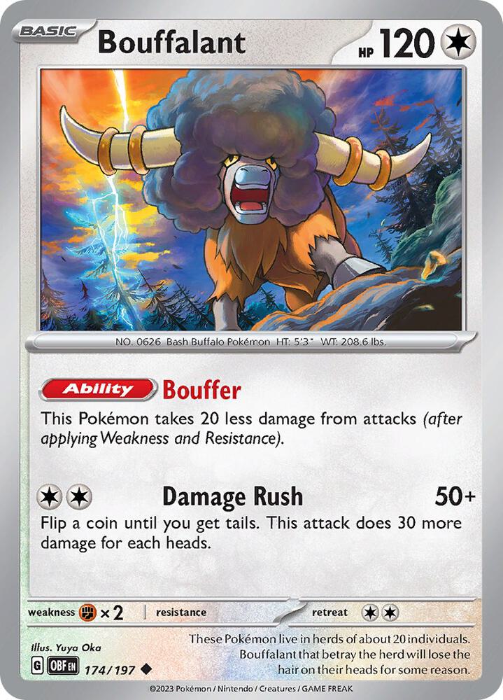 Bouffalant card image