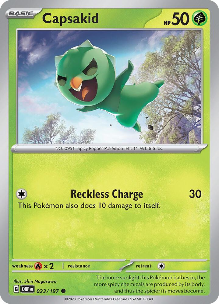 Capsakid - 023/197 card image