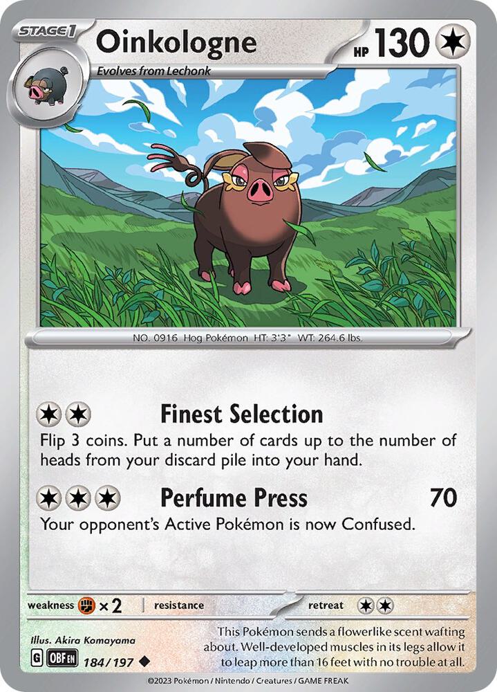 Oinkologne - 184/197 card image