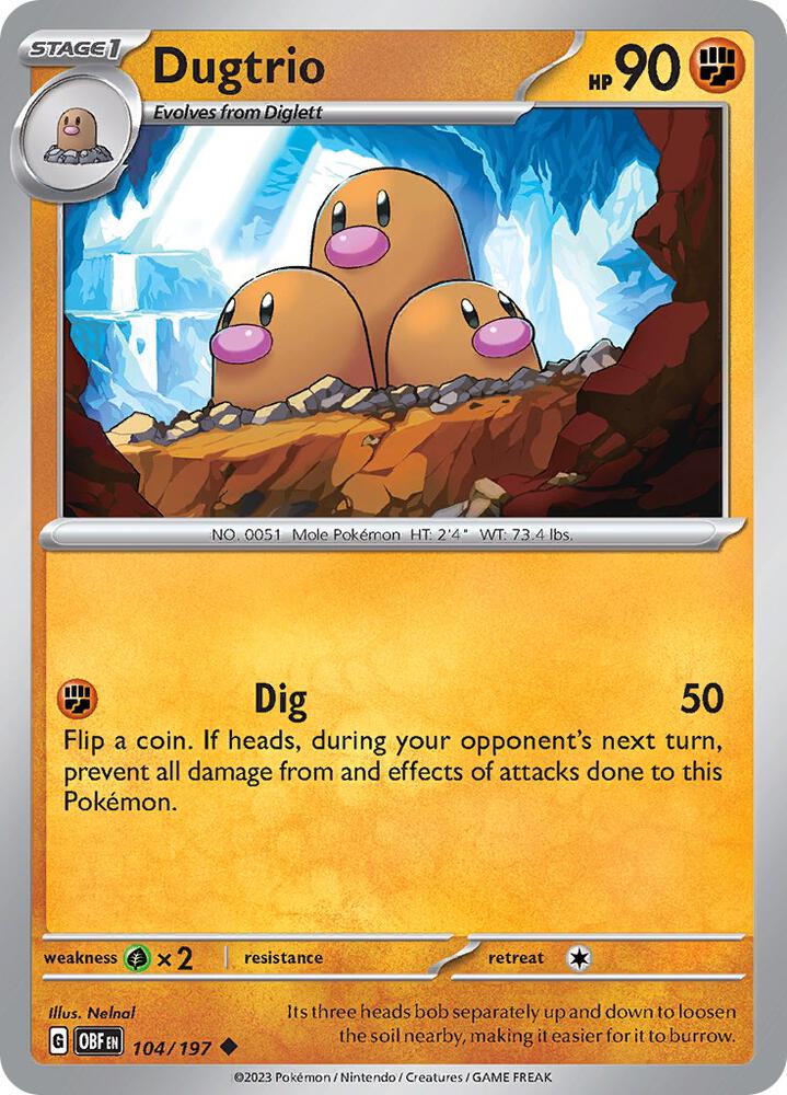 Dugtrio card image