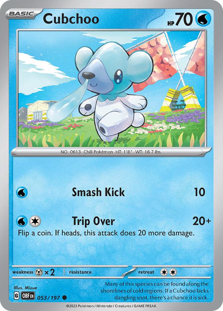 Cubchoo card image