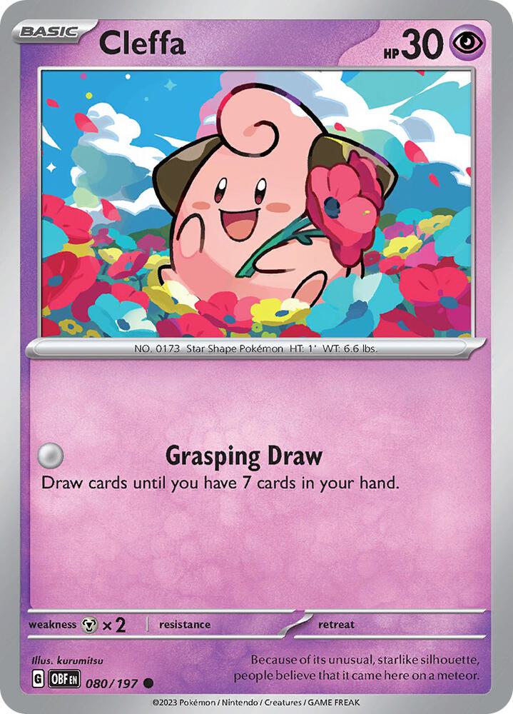 Cleffa card image