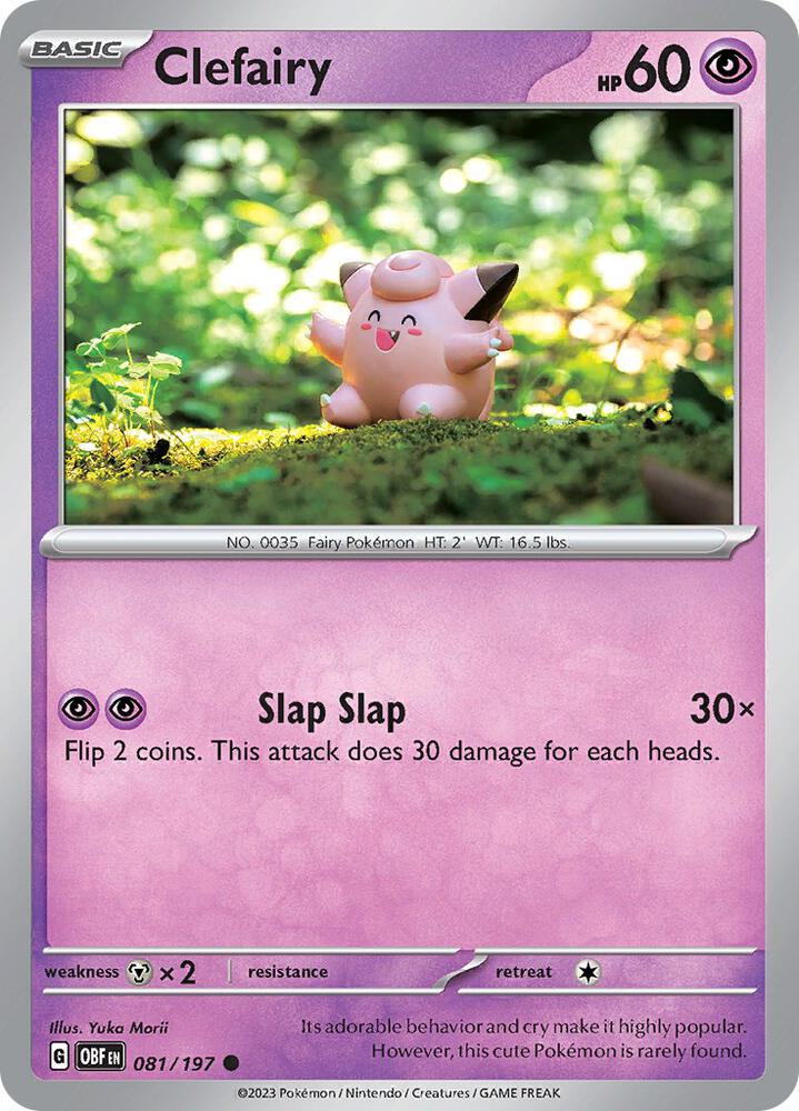Clefairy card image