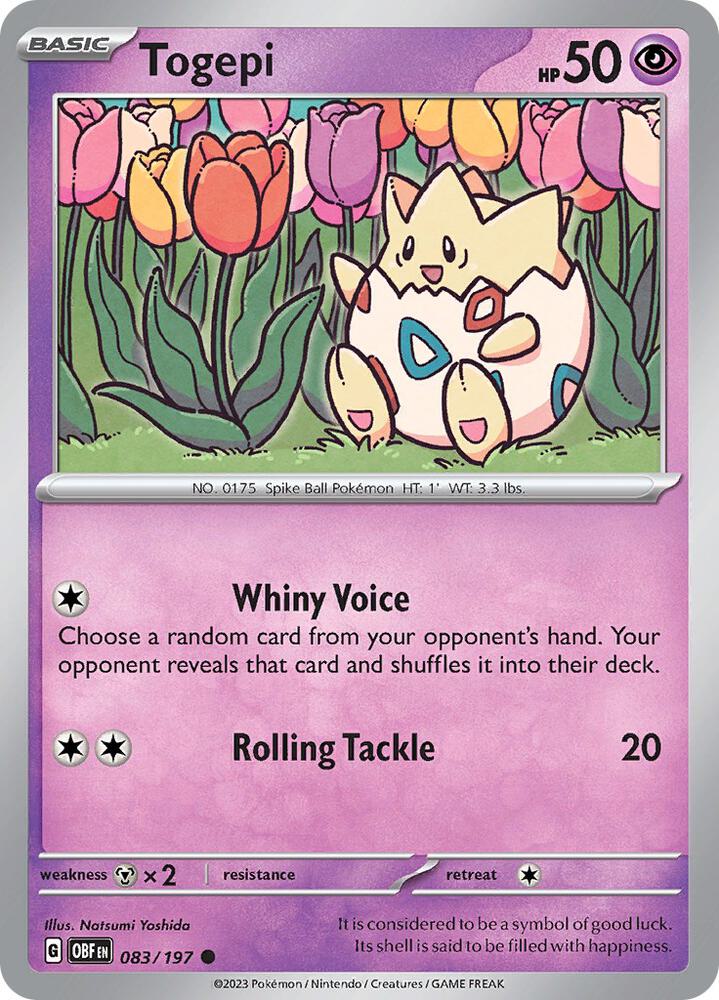 Togepi card image