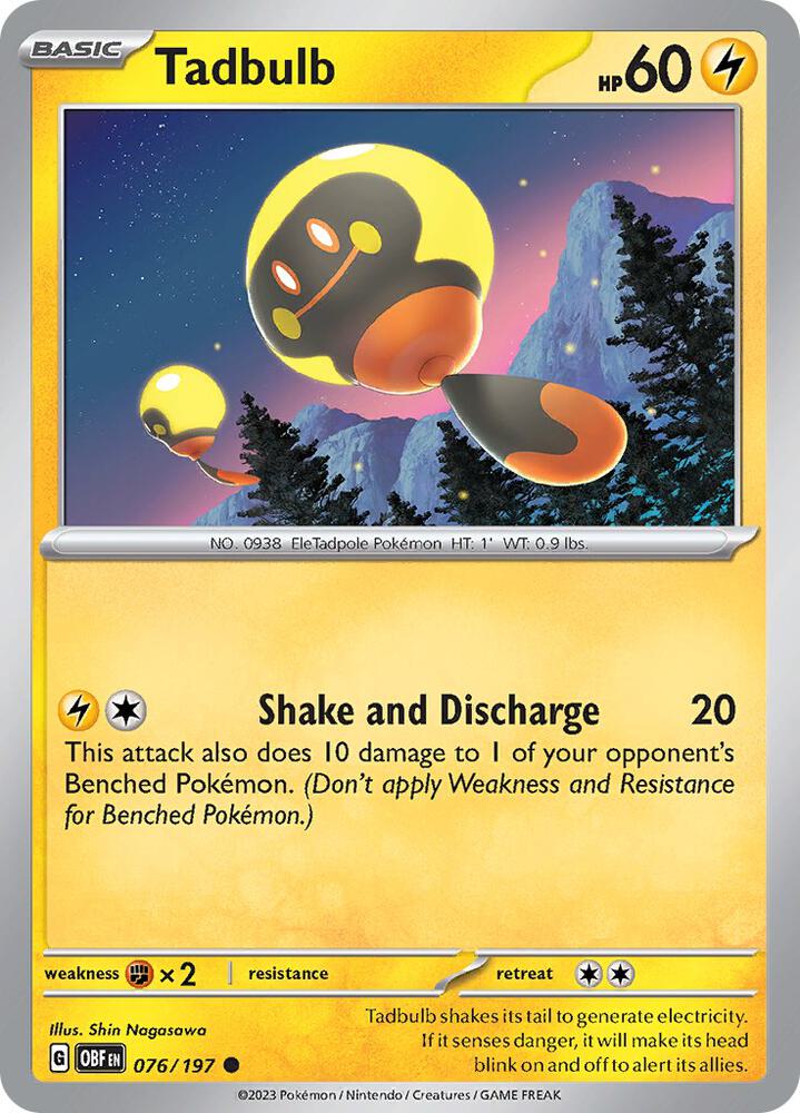 Tadbulb 076/197 card image