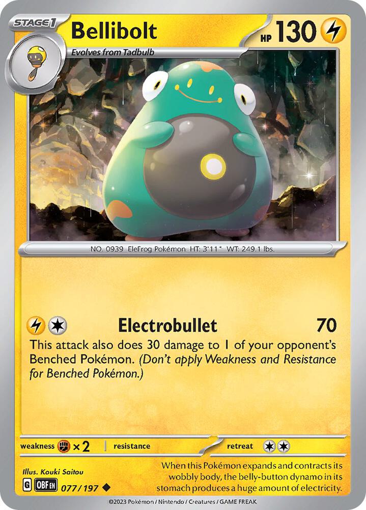 Bellibolt - 077/197 card image