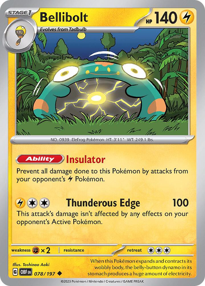 Bellibolt - 078/197 card image