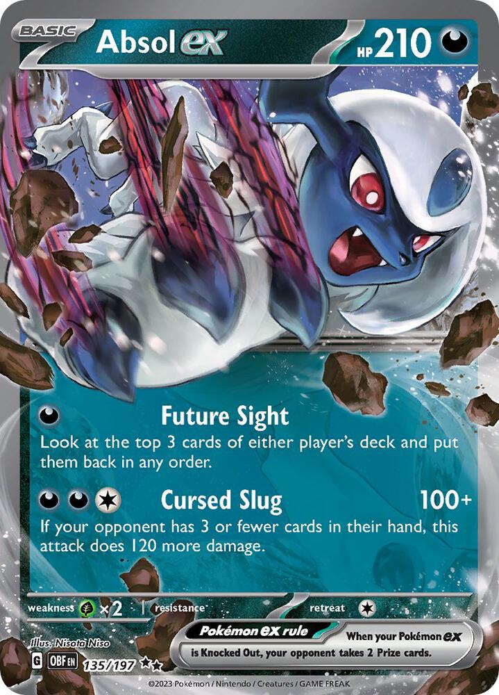 Absol ex - 135/197 card image