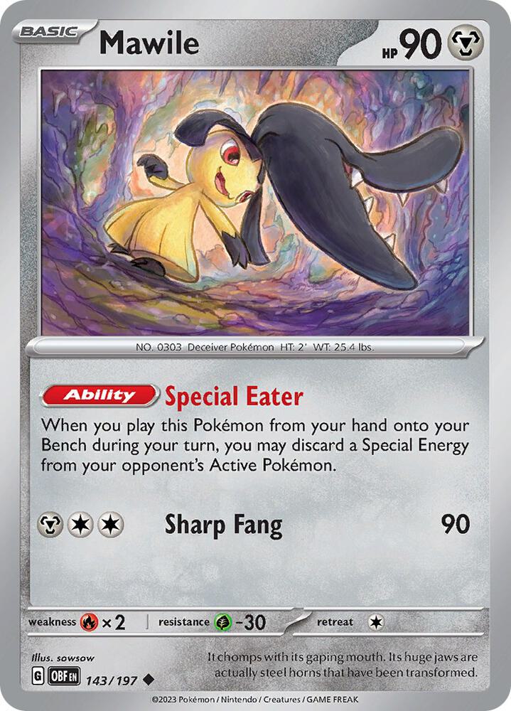Mawile - 143/197 card image