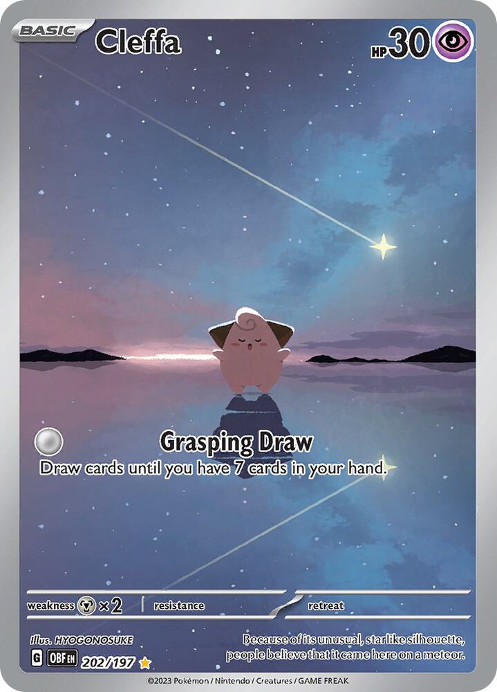 Cleffa - 202/197 card image