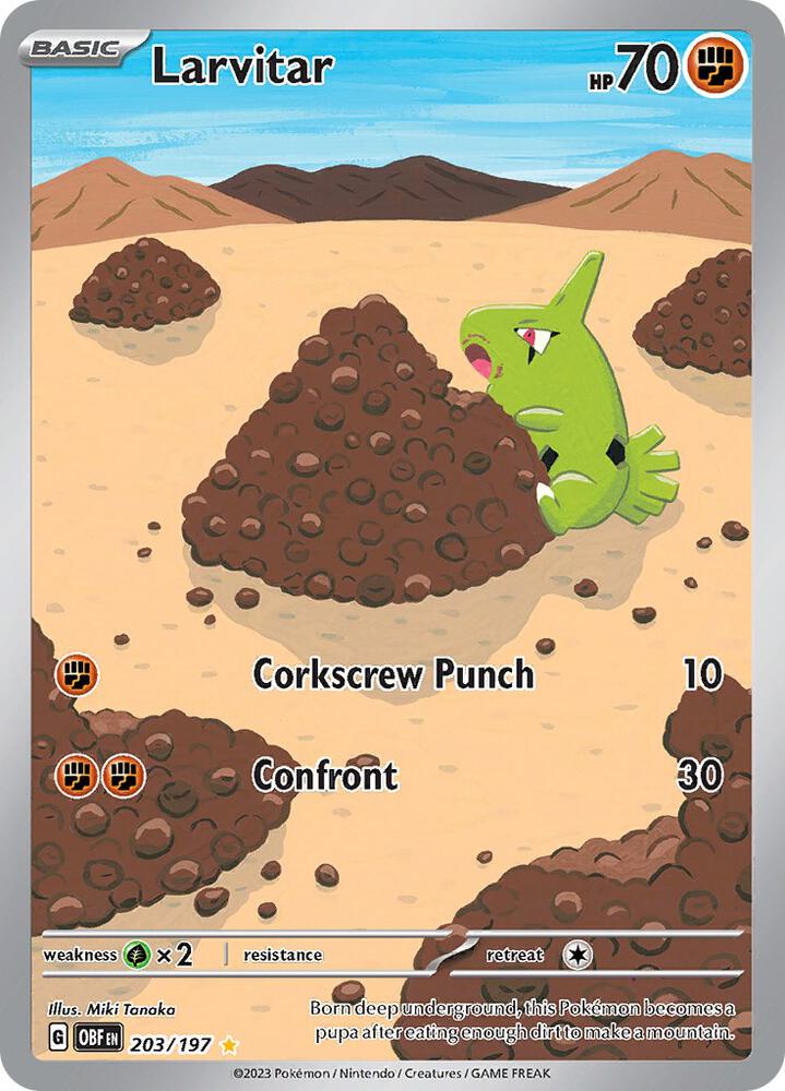 Larvitar - 203/197 card image