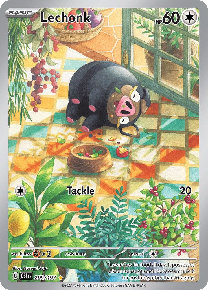 Lechonk - 209/197 card image