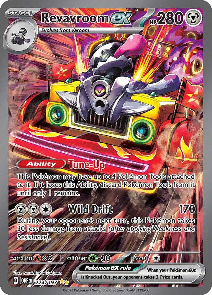 Revavroom ex - 224/197 card image