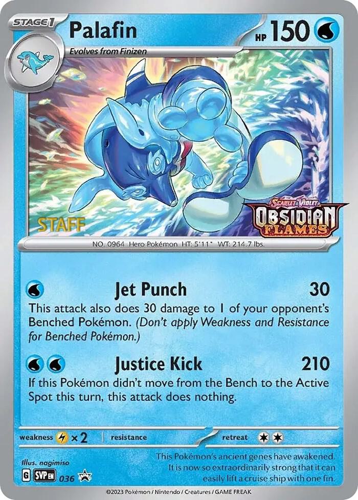 Palafin - 036 (Prerelease) [Staff] card image
