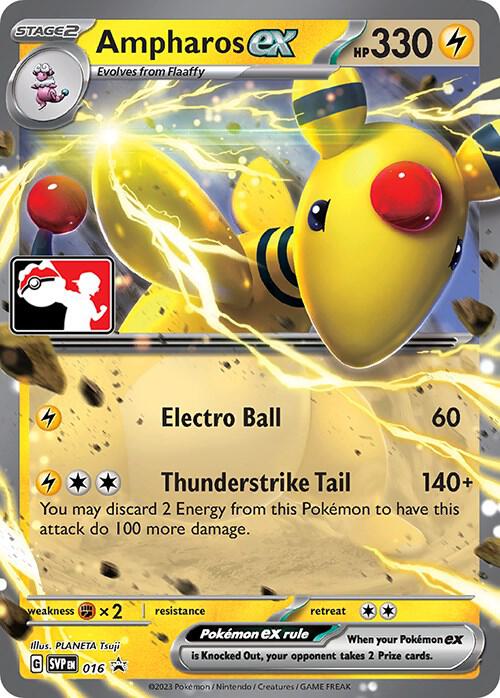Ampharos ex - 016 card image