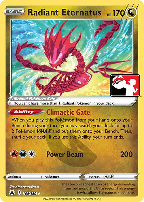 Radiant Eternatus - 105/159 card image