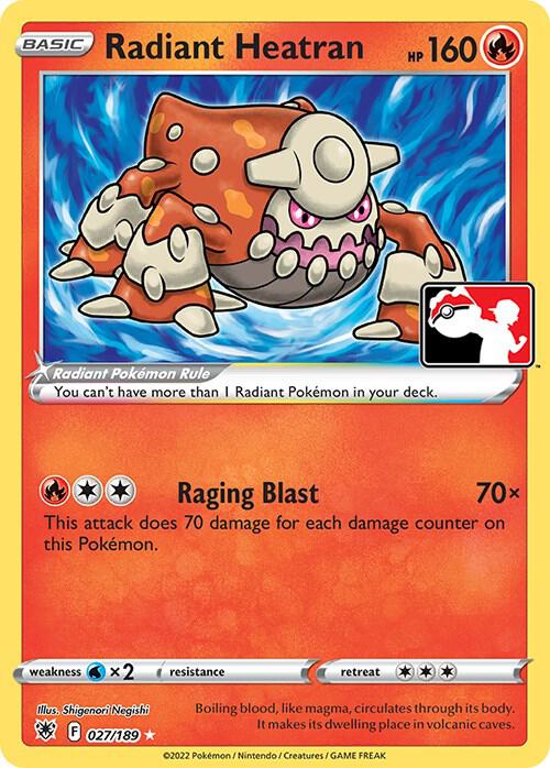 Radiant Heatran - 027/189 card image