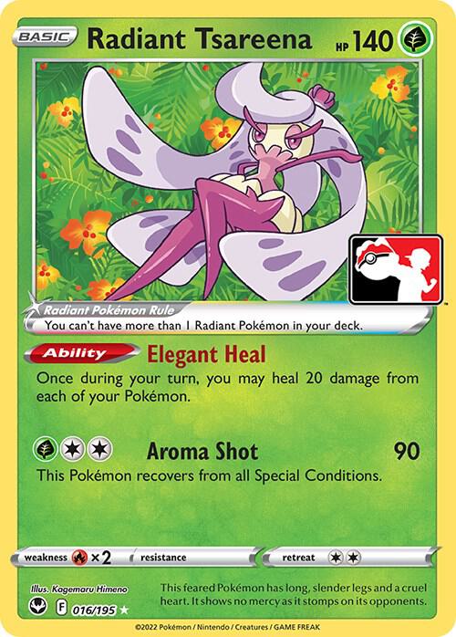 Radiant Tsareena - 016/195 card image