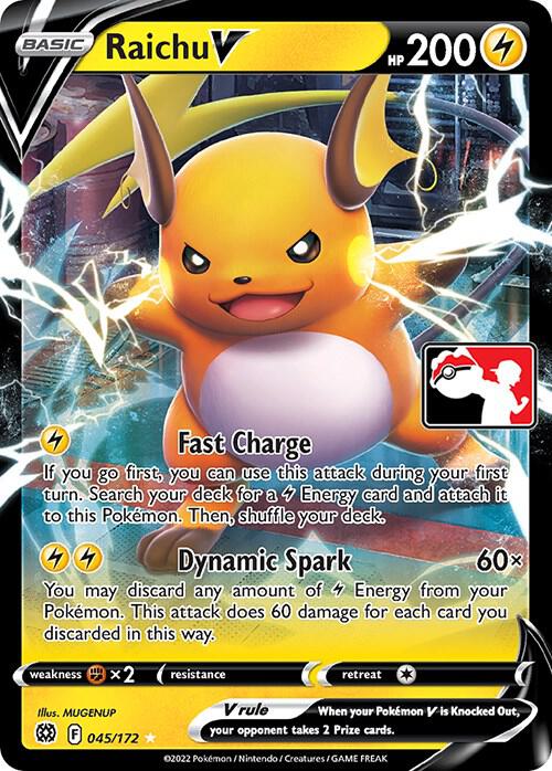 Raichu V - 045/172 card image