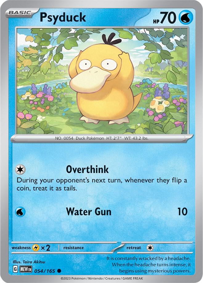 Psyduck - 054/165 card image