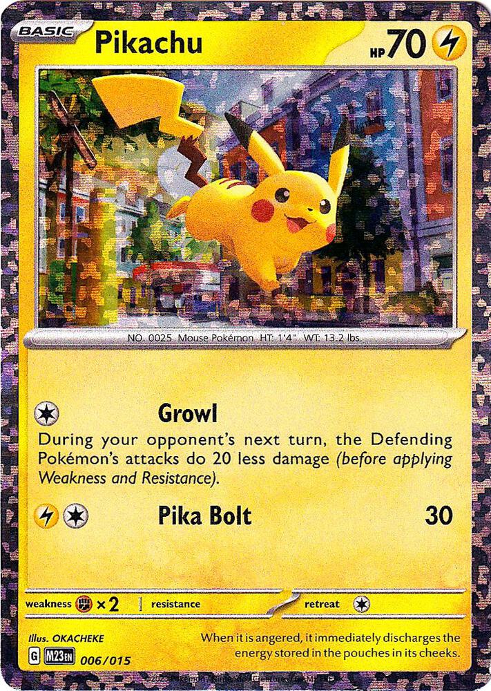 Pikachu card image