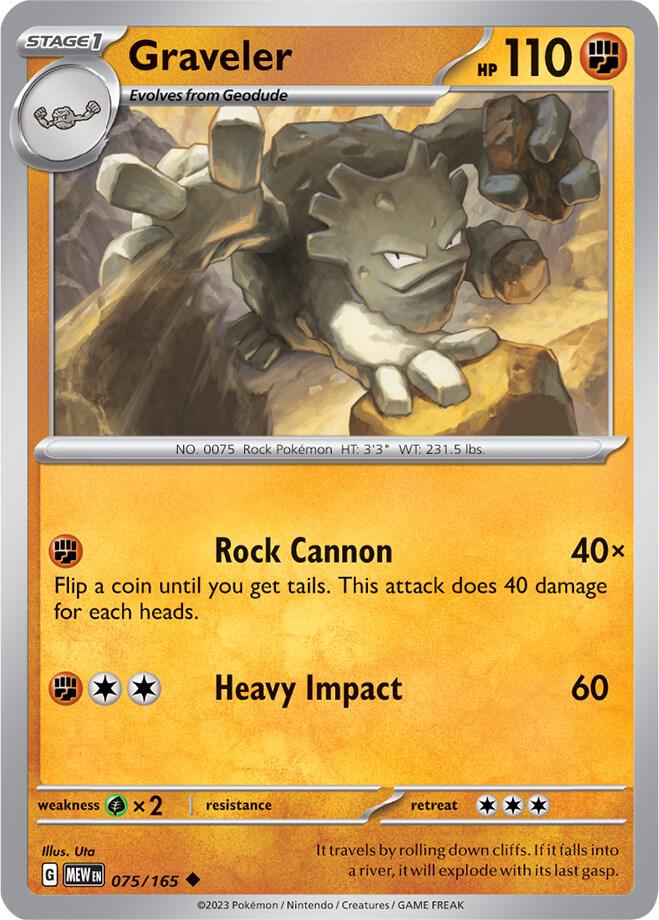 Graveler card image