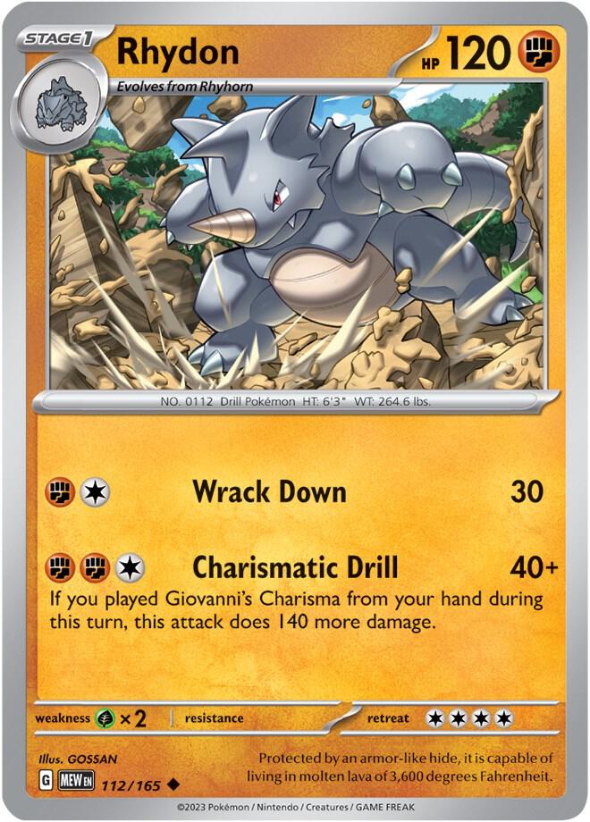 Rhydon card image