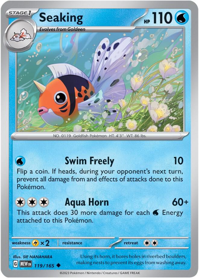 Seaking card image