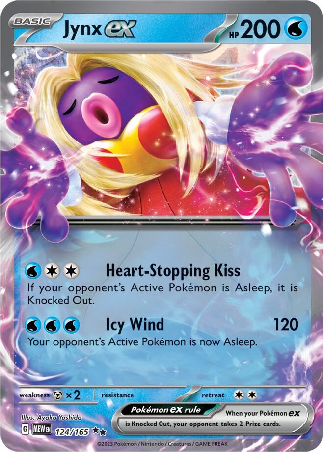 Jynx ex - 124/165 card image