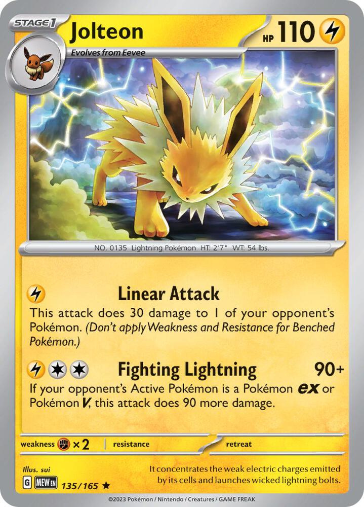 Jolteon card image